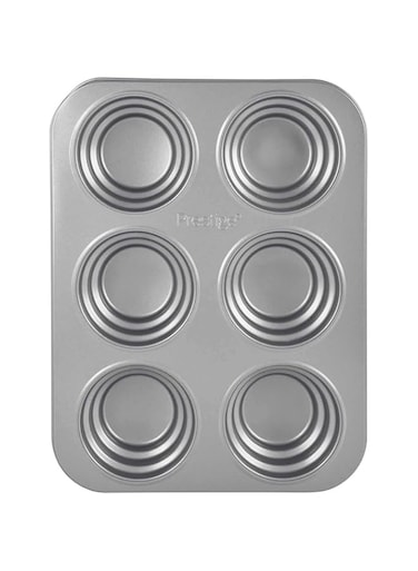 Prestige Non Stick Round Cakelette Pan, Grey PR46639