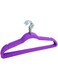 ZL Velvet Hangers Heavy duty - 10 Pack Clothes Hangers, Purple
