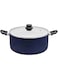 Raj Nonstick Induction Cooking Pot With Glass Lid, 26 Cm, RNC026, Curry Pot , Non Stick Pot , Cooking Pot , Casserole