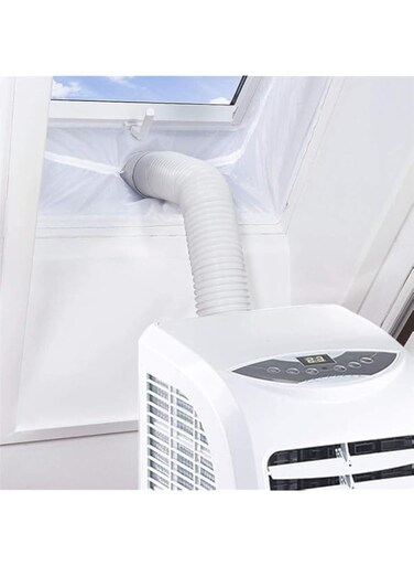 XJZM Adjustable and Sliding Window Seals, Suitable for Portable Air Conditioners and Tumble Dryers, Can Be Used with Any Mobile Air Conditioner, Easy To Install (400CM)