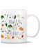 Retreez Funny Mug - Powered By Plants Vegan Vegetarian 11 Oz Ceramic Coffee Mugs - Funny, Sarcastic, Motivational, Inspirational birthday gifts for friends, him her coworkers, sister, bro, dad, mom