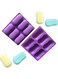 DD-life 2Pcs Oval Silicone Soap Molds, Classic Oval Shaped Molds for Chocolate Jelly Candy Making