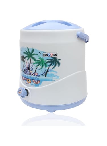 NAYASA Cool King Insulated Water jug Keep Cold Plastic Insulated Water Cooler No.22-19Ltrs