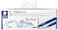 STAEDTLER 3002 C5 Calligraphy Markers - Assorted Colours (Pack of 5)