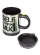 Stirring Mug Black/Silver 350ml