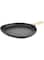 Harmony Melamine Horeca Big Water Drop Shape Plate With Handle Black