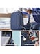Mobcos Back Pack Blue 8228 Elite Laptop Backpack with USB Charging Port &ndash; Waterproof Anti-Theft Business Travel Backpack for Men &amp; Women, Slim Oxford Material Bag Work &amp; College