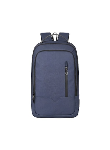 Mobcos Back Pack Blue 8228 Elite Laptop Backpack with USB Charging Port &ndash; Waterproof Anti-Theft Business Travel Backpack for Men &amp; Women, Slim Oxford Material Bag Work &amp; College