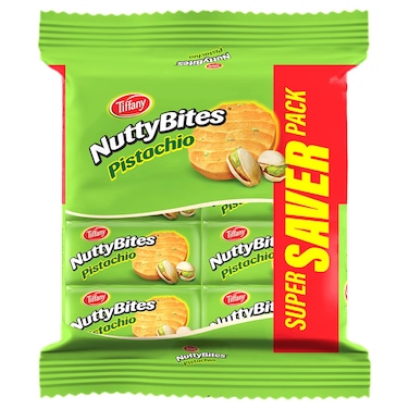 Tiffany Nutty Bites Pistachios Biscuits, 72g
