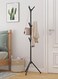 Modern Vertical Coat Hanger Rack with 9 Hooks &amp; Three Height Options, Suitable for Hanging Clothes, Hats, And Bags, Ideal for Living Rooms, Bedrooms, And Home Offices 160cm