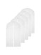Pcs Clear Zipped Clothes Covers Waterproof Dustproof Cover Clothes Storage Bags 60 x 100cm