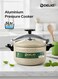 Aluminium Pressure Cooker 5 Litre (DPC 5B) &acirc;&euro;&ldquo; Durable Aluminum Body &amp; Lid, Fast &amp; Safe Cooking, Strong Heat-Resistant Base, Safety Locking Mechanism, Long-Lasting Rubber Gasket, 2-Year Warranty