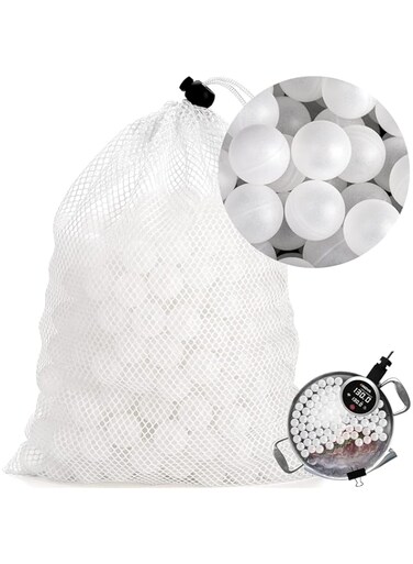 Lawei 300 PCS Sous Vide Cooking Balls, BPA Free 20mm Insulating Balls for Sous Vide, Vacuum Small Balls for Cookers Water Bath Cooking and Sous Vide Container, Reduces Heat Loss &amp; Water Evaporation