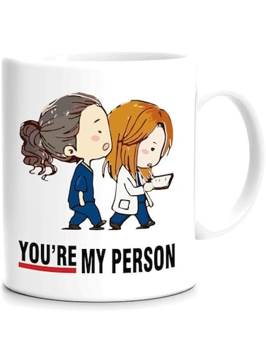 papeyone Grey s Anatomy You're My Person Mug