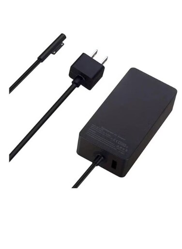 Power Adapter Charger For Microsoft Surface Pro 3/Pro 4/Pro 5 Black