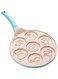 Mavoorick Pancake Pan Nonstick-Pancake Griddle Pan- Egg Pancake Blini Frying Pan/Mini Crepe for Nonstick Maker 7 Animal-Blue Animal