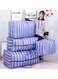 4-Piece Extra Large Storage Bag With Durable Zipper, Organizer Bag, Moving bag, Water Resistant, Storage Tote, Camping Bag for Clothes, Bedding, Comforter, Pillow, Moving