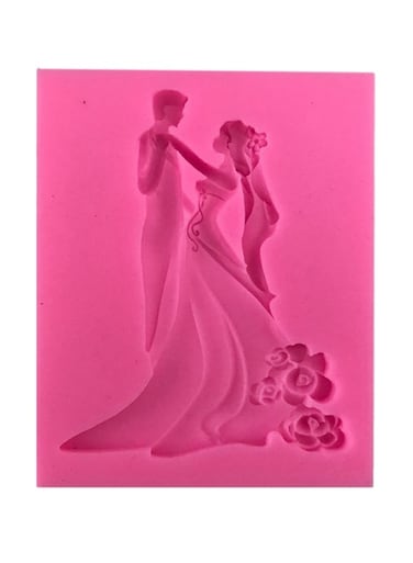 Wedding Fondant Mould Pink