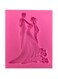 Wedding Fondant Mould Pink