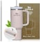 STANLA 40 oz Tumbler with Lid and Straw   Travel Mug for Iced Tea &amp; Coffee   100% Leakproof, Stainless Steel Insulated Tumbler for School,Office &amp; Gym   Cup Holder Friendly Base
