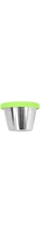 Essential Oil Container, 70ml Stainless Steel Salad Dressing Container for Travel for Beauty Salon (Green Lid)