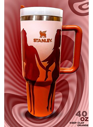 x Barbie 40oz Stainless Steel Travel Mug with Reusable Straw &acirc;&euro;&ldquo; Leakproof FlowState Lid, Double Wall Insulation, BPA-Free, Eco-Friendly, Slim Fit, Dishwasher Safe