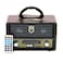 Portable Retro Multimedia Radio &ndash; Bluetooth, MP3, AM/FM/SW &amp; Rechargeable Battery

