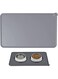 DUBKART Pet Food Mat,Pet Silicone Bowl Mat,Pet Feeding Mat,Waterproof Dog Cat Mat Pet Placemat Premium Silicone FDA Grade Non-stick Non Slip Anti Spill Easy Clean
