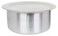 Aluminium Cooking Pot Heavy Guage Tope with Lid Silver 14