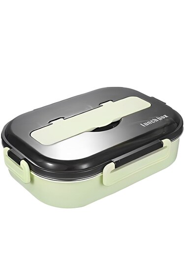 Stainless Steel Lunch Box With Soup Bowl Spoon And Chopsticks For Kids And Adults