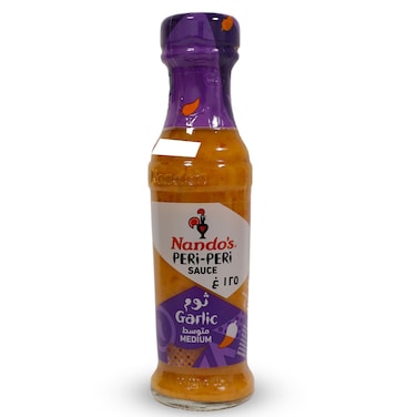 Nando's Peri-Peri Garlic Sauce, Medium Heat, 125ml