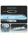 Mobcos iPhone 17 Sky Blue Elite Ring Premium Silicone MagSafe Case for iPhone   Silky Soft Touch   Military-Grade Shockproof Protection   Strong Magnetic Compatibility   Luxury Slim Cover