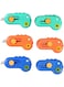Mini Box Cutter, Retractable Utility Knife Letter Opener Paper Envelope Portable Cutter with Hole for Home Office and DIY Project, Cute Dinosaur Shape, Utility Cutter for Shrink Wrap Boxes(6 Pieces)