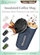 Stainless Steel Vacuum Thermos Mug Blue 380ml