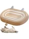 TZL Oval Cat Scratch Board,Braided Sisal Rope Cat Scratching Board,Oversized Cat Scratch Bed with Cat Ball,Cat Scratching Toy for Playing/Resting/Scratching