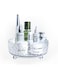 Tazweeq Organizer Tray, 360 Degree Rotating Lazy Susan, Clear Organizer Tray for Makeup, Perfume Vanity, Bathroom Countertop