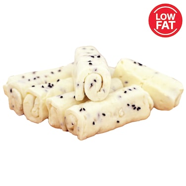 Low-Fat Rolled Halloumi Cheese