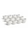 Premium Ceramic Arabic Cawa Cup Set &acirc;&euro;&ldquo; 12 Pieces, 85ml Each   Elegant Traditional Coffee Cups with Smooth Finish in Window Color Gift Box (SD-61359-P)