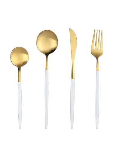 Stainless Steel Dinnerware Fork,Spoon And Knife Cutlery Set