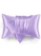 Silk Satin Pillowcase for Hair and Skin Queen -Lavender Silk Pillowcase 2 Pack 76L x 51W CM (30x20 Inches) - Satin Pillow Cases Set of 2 with Envelope Closure (2pcs Lavender)