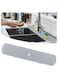 61cm Grey Silicone Sink Mat, Splash,Drip Resistant for Kitchen, Bathroom Countertops.