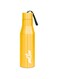 MILTON Super 1000 Stainless Steel Water Bottle, 1000 ml, Yellow   Single walled   Leak Proof   Easy Grip   Easy to Carry   Gym Bottle   Home   Kitchen   Hiking   Treking Bottle   Travel Bottle