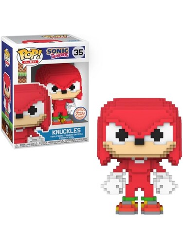 Funko Pop Games: Exclusive 8-Bit Sonic Knuckles Vinyl Figure