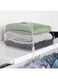 Acrylic Shelf Divider Clear Set of 2 - Transparent Closet Organizer for Wardrobe, Cabinet, Kitchen Shelf - Acrylic Shelf Separator for Clothes, Bags, Towels, Stack Organization