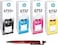 4-Piece GT53/GT52 Ink Cartridge For Deskjet GT Series Printers Set Multicolor