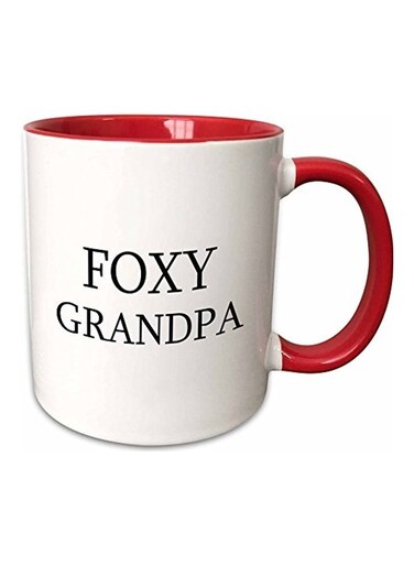 Printed Mug Black/Red