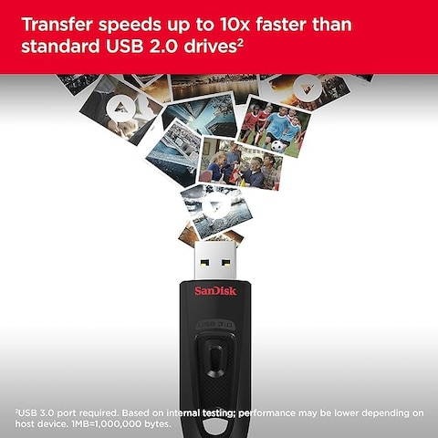 SanDisk 512GB Ultra Flair Flash Drive- SDCZ73-512G-G46