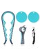 Jar Opener Gripper For Seniors With Arthritis: Rubber Bottle Opener For Arthritic Hands - Silicone Jar Lid Openers Grippers For Opening Jars And Bottles - Easy Can Opener Gripper For Weak Hands