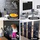 Large Chalkboard Contact Paper Roll - 17.7" x 78" (6.5 Feet) - 5 Chalks Included - Chalk Board Paint Alternative Wallpaper - Adhesive Blackboard Wall Decal Vinyl - Black Chalkboard Stickers