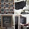 Large Chalkboard Contact Paper Roll - 17.7" x 78" (6.5 Feet) - 5 Chalks Included - Chalk Board Paint Alternative Wallpaper - Adhesive Blackboard Wall Decal Vinyl - Black Chalkboard Stickers